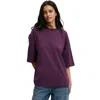 Cotton On The Oversized Crew Tee In Purple