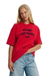 Cotton On The Premium Boxy Graphic Tee In New York East Village 1973