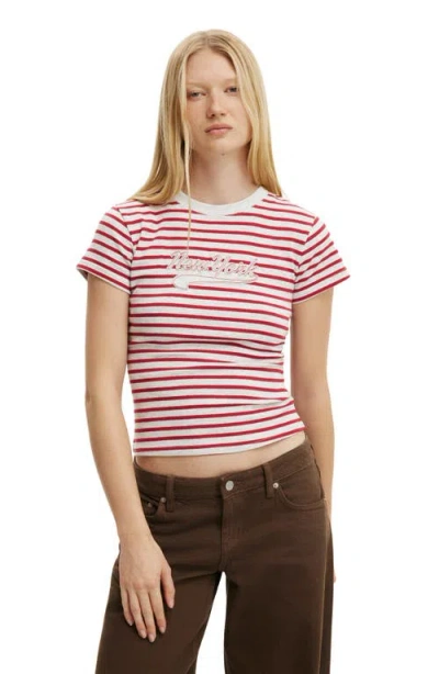Cotton On The Tiny Graphic Tee In Red