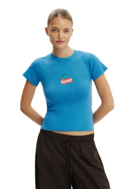 Cotton On The Tiny Graphic Tee In Blue