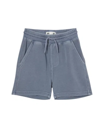 Cotton On Kids' Toddler And Little Boys Henry Slouch Shorts In Steel Garment Dye