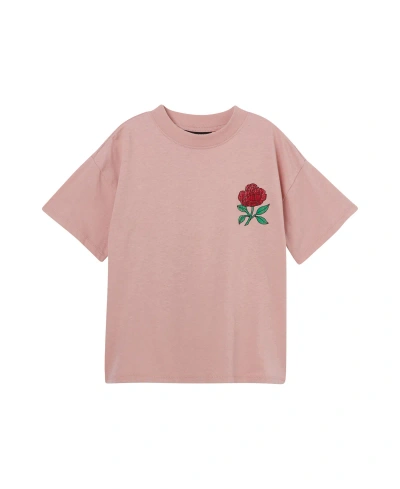 Cotton On Babies' Toddler Girls Drop Shoulder Short Sleeve Graphic T-shirt In Lcn Bra Guns N Roses Bad Obsession,zeph