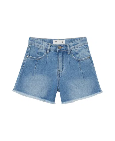 Cotton On Babies' Toddler Girls Kyla Denim Shorts In Weekend Wash