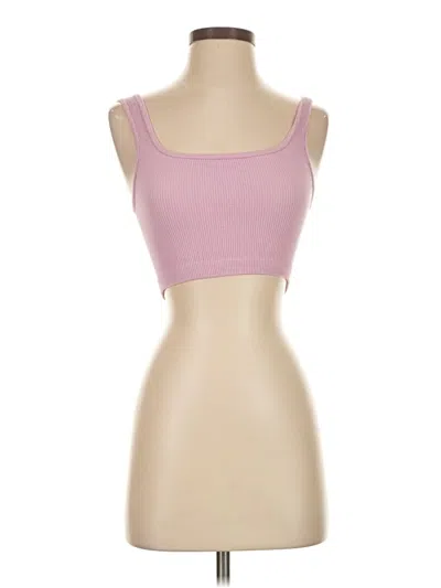 Pre-owned Cotton On Tube Top Pink Strapless Neckline Tops