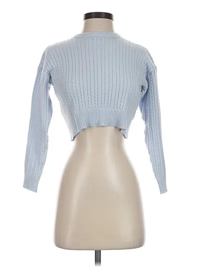 Pre-owned Cotton On Turtleneck Sweater In Blue
