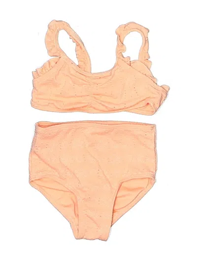 Pre-owned Cotton On Kids' Two Piece Swimsuit In Orange