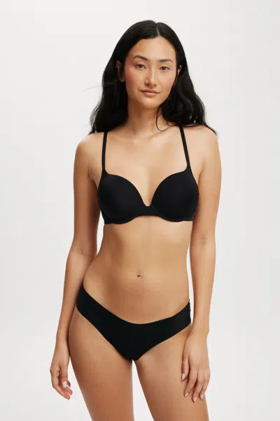 Cotton On Ultimate Comfort Push Up2 T-shirt Bra In Black