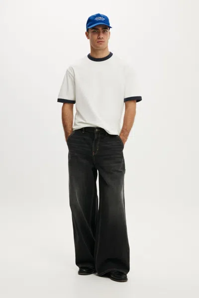 Cotton On Ultra Baggy Jean In Brunsy Black