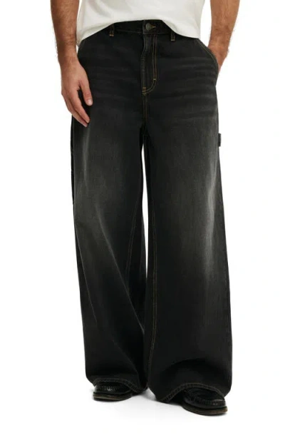 Cotton On Ultra Baggy Jean In Black