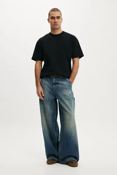 Cotton On Ultra Baggy Jean In Cobain Blue