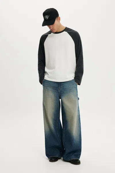 Cotton On Ultra Baggy Jean In Y2k Sprinter Blue