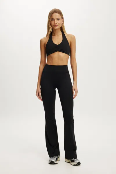 Cotton On Ultra Luxe Invisible Scrunch Flare In Black