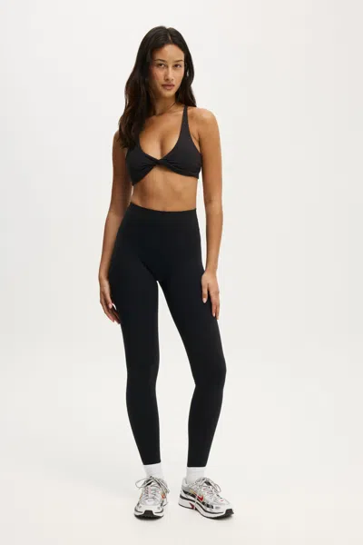 Cotton On Ultra Luxe Invisible Scrunch Tight In Black