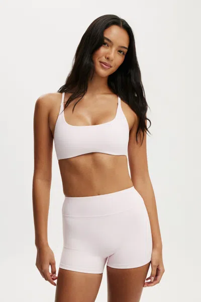 Cotton On Ultra Luxe Strappy Cross Back Crop In White