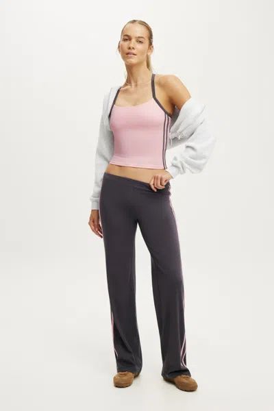 Cotton On Ultra Soft Low Rise Straight Leg Pant In Pink