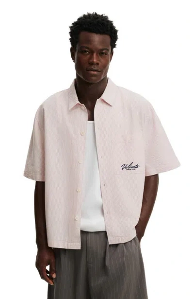 Cotton On Ventura Short Sleeve Shirt In Neutral