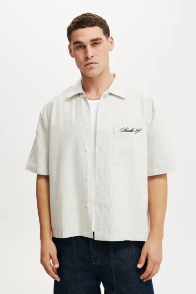 Cotton On Ventura Short Sleeve Shirt In White