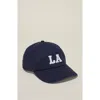 Cotton On Vintage Dad Hat In Washed Navyla