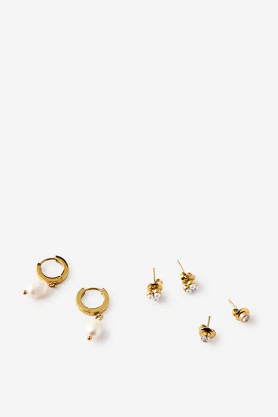 Cotton On Waterproof 3pk Small Earring In Multi