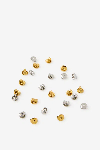 Cotton On Waterproof Earring Backs In Multi