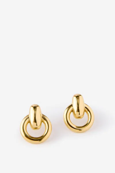 Cotton On Waterproof Mid Charm Earring In Gold
