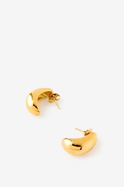 Cotton On Waterproof Mid Charm Earring In Gold
