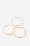 Cotton On Waterproof Multi Pack Bangle In Gold