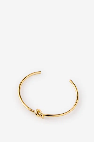 Cotton On Waterproof Single Bangle In Gold Knot Cuff