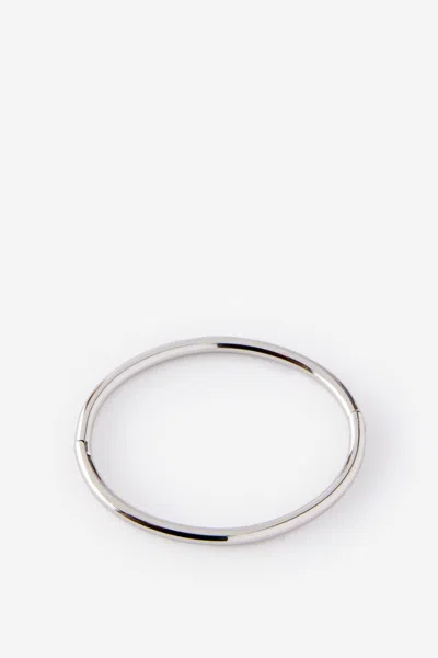 Cotton On Waterproof Single Bangle In Silver Classic Tube Bangle