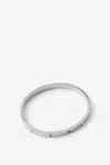 Cotton On Waterproof Single Bangle In Silver Dia Flat Bangle