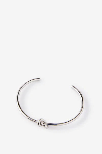 Cotton On Waterproof Single Bangle In Silver Knot Cuff