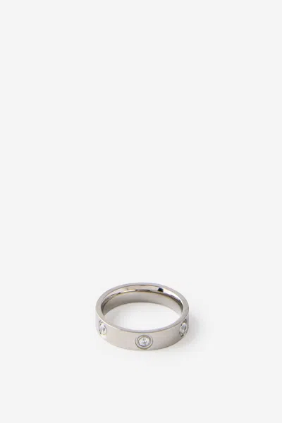 Cotton On Waterproof Single Ring In Silver Dia Flat