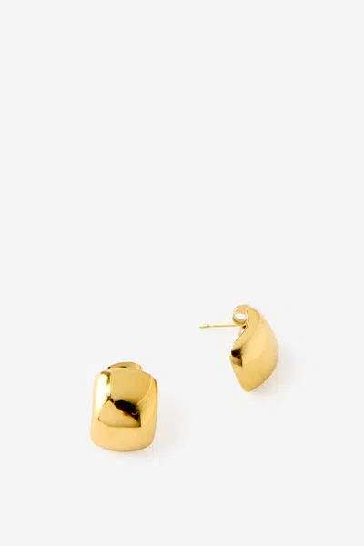 Cotton On Waterproof Small Charm Earring In Gold