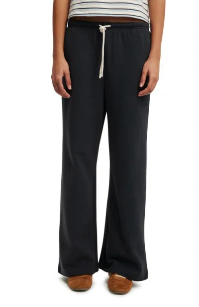 Cotton On Wide Leg Sweatpant In Blue