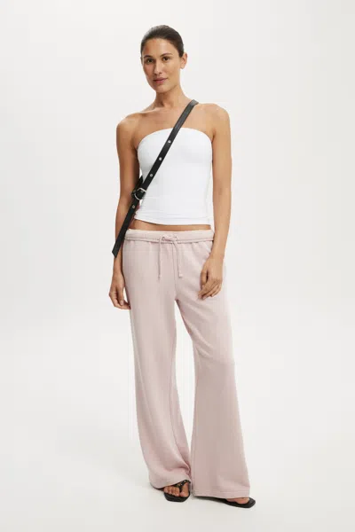 Cotton On Wide Leg Sweatpant In Washed Spellbound
