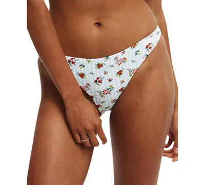 Cotton On Women's Floral-print Full Bikini Bottoms In Ellery Bouquet