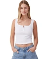 COTTON ON WOMEN'S RORY HENLEY TANK TOP