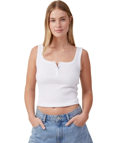 Cotton On Women's Rory Henley Tank Top In White