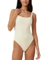 COTTON ON WOMEN'S SOFT LOUNGE SQUARE NECK BODYSUIT