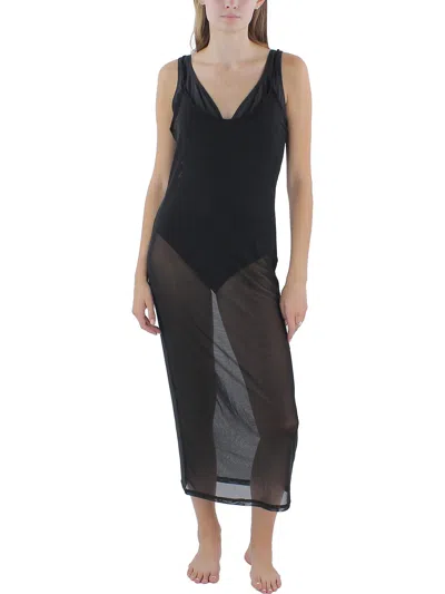 Cotton On Womens Beachwear Summer Cover-up In Black