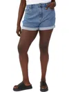 Cotton On Women's High Rise Classic Stretch Denim Shorts In Blue