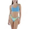 Cotton On Womens Side Tie Floral Print Swim Bottom Separates In Multi