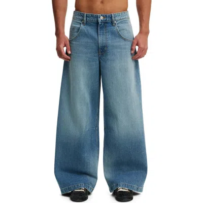 Cotton On Y2k Super Baggy Jean In Blue