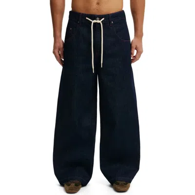 Cotton On Y2k Super Baggy Jean In Blue
