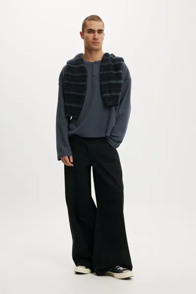 Cotton On Y2k Super Baggy Jean In Dire Black