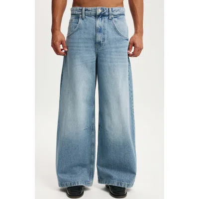 Cotton On Y2k Super Wide Jean In Blue