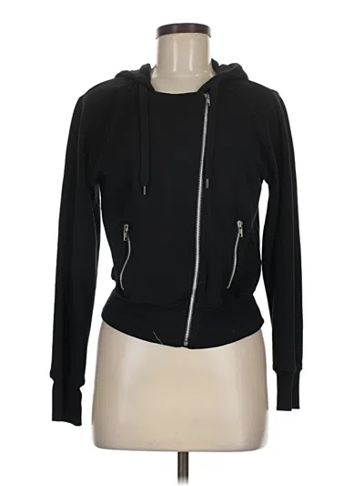 Pre-owned Cotton On Zip Up Hoodie In Black