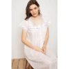 COTTON REAL COTTON REAL BEV NIGHDRESS WHITE