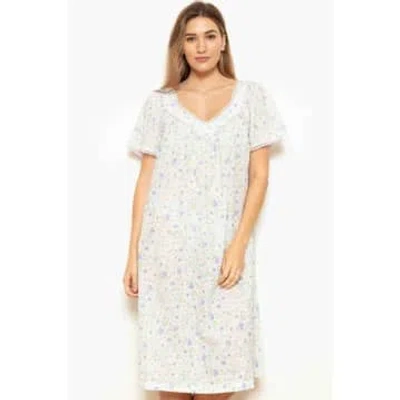 Cotton Real Elma Nightdress In Neutral