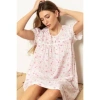 COTTON REAL COTTON REAL KIZZY SHORT SLEEVE NIGHTDRESS